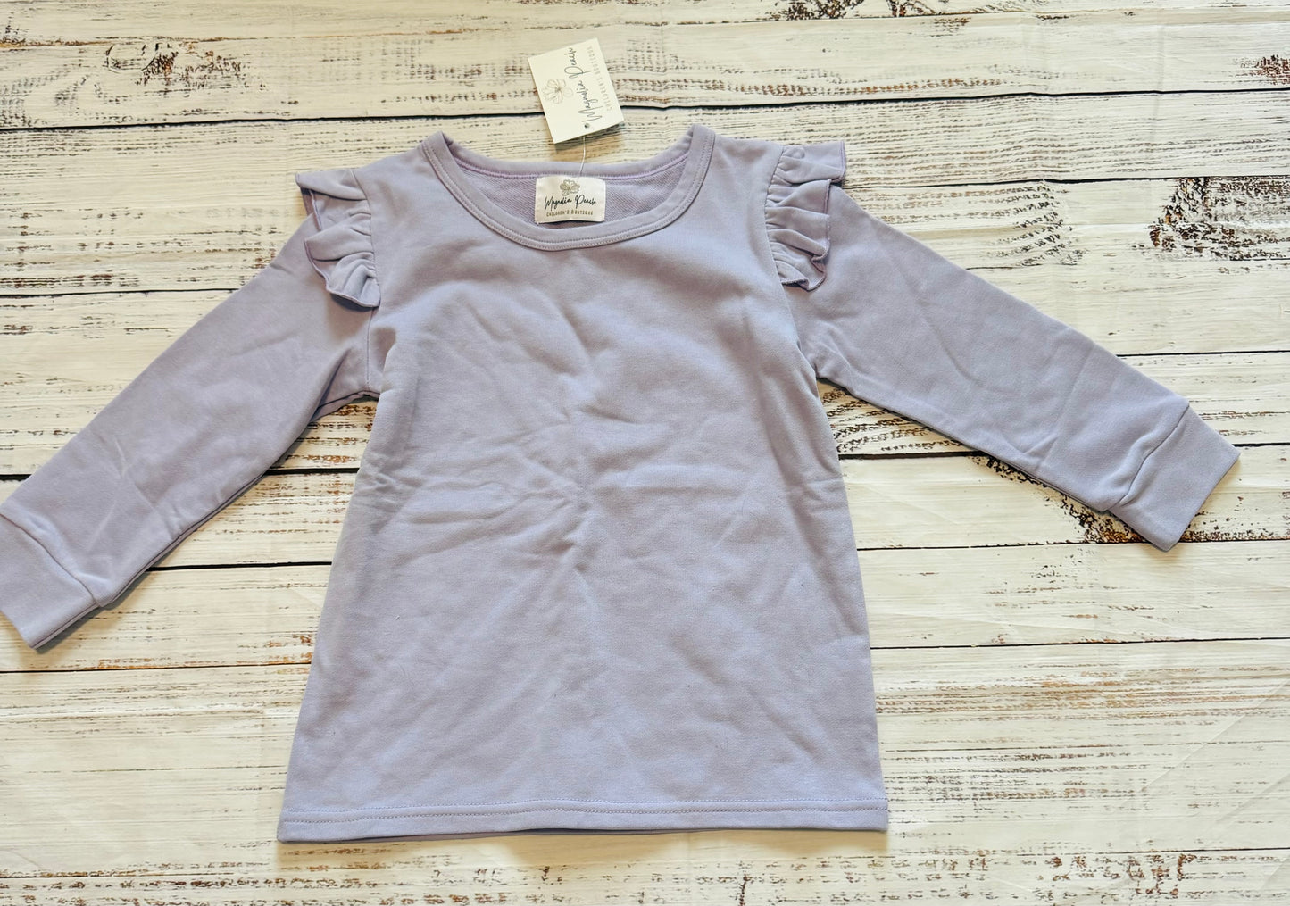 Purple Girls Pullover
