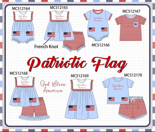 PATRIOTIC FLAG ETA JUNE