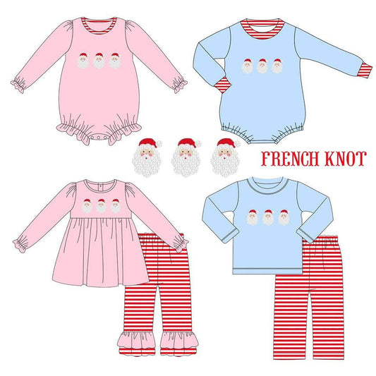 French knot Santa