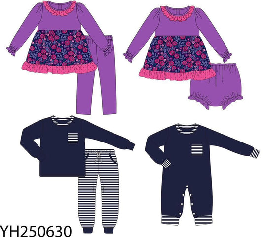 Purple floral