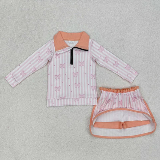 Bow skort set